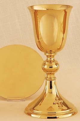 Gold Ciborium With Lid B-193 Host Capacity 165